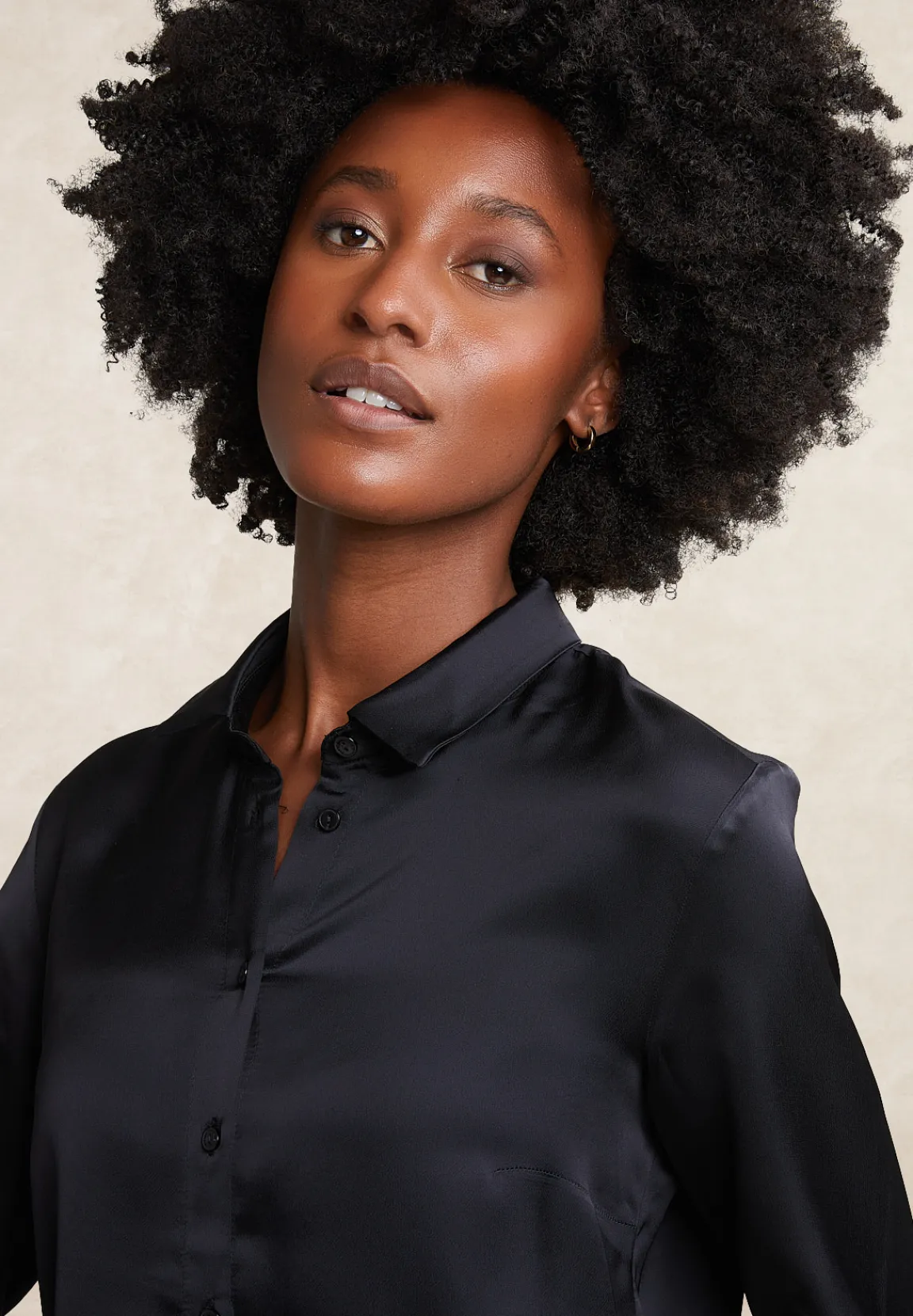 Hot River Woods Klassieke blouse zwart -