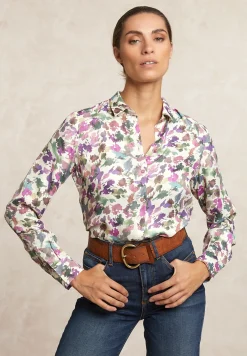 Hot River Woods Klassieke fantasieblouse multi -
