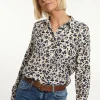 Fashion River Woods Klassieke fantasieblouse multi -
