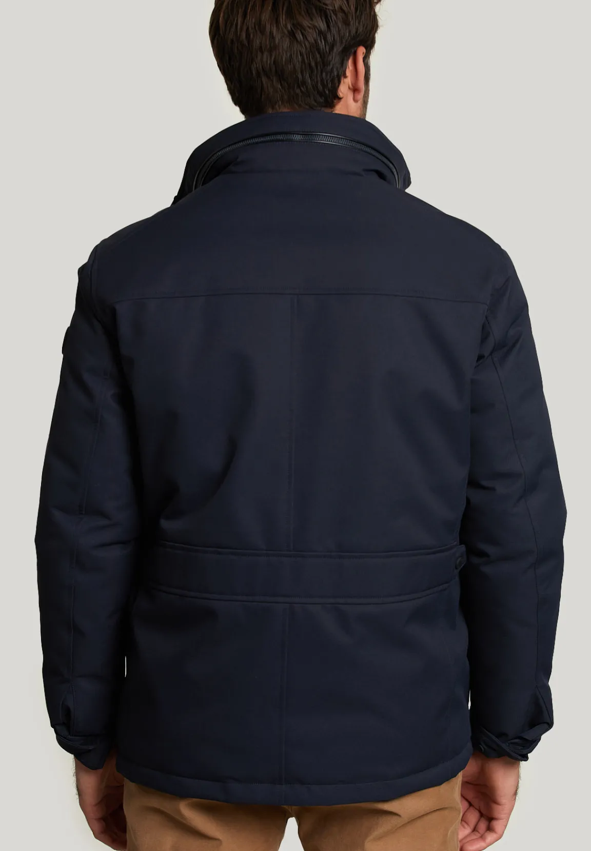 Clearance River Woods Klassieke jas 2 zakken oxy navy -