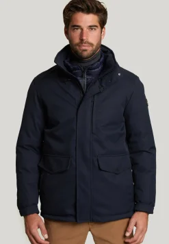 Clearance River Woods Klassieke jas 2 zakken oxy navy -