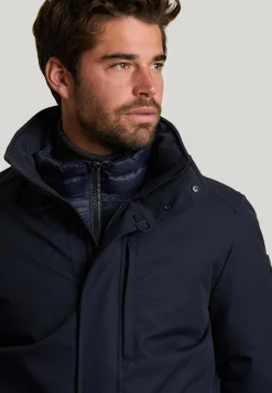 Clearance River Woods Klassieke jas 2 zakken oxy navy -
