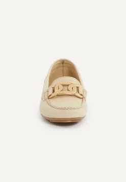 Online River Woods Klassieke lederen loafers beige -