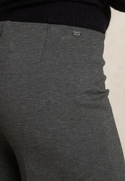 Online River Woods Klassieke wijde broek elastische taille grijs -