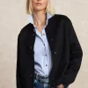 Hot River Woods Korte wollen bomberjack navy -