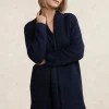 Discount River Woods Lange cardigan lange mouwen navy -