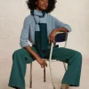 Outlet River Woods Lange katoenen broek groen -
