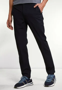 Sale River Woods Lange technische stretch broek dark navy -