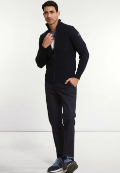Sale River Woods Lange technische stretch broek dark navy -
