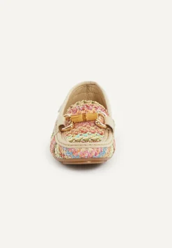 Sale River Woods Lederen gevlochten loafers multi -