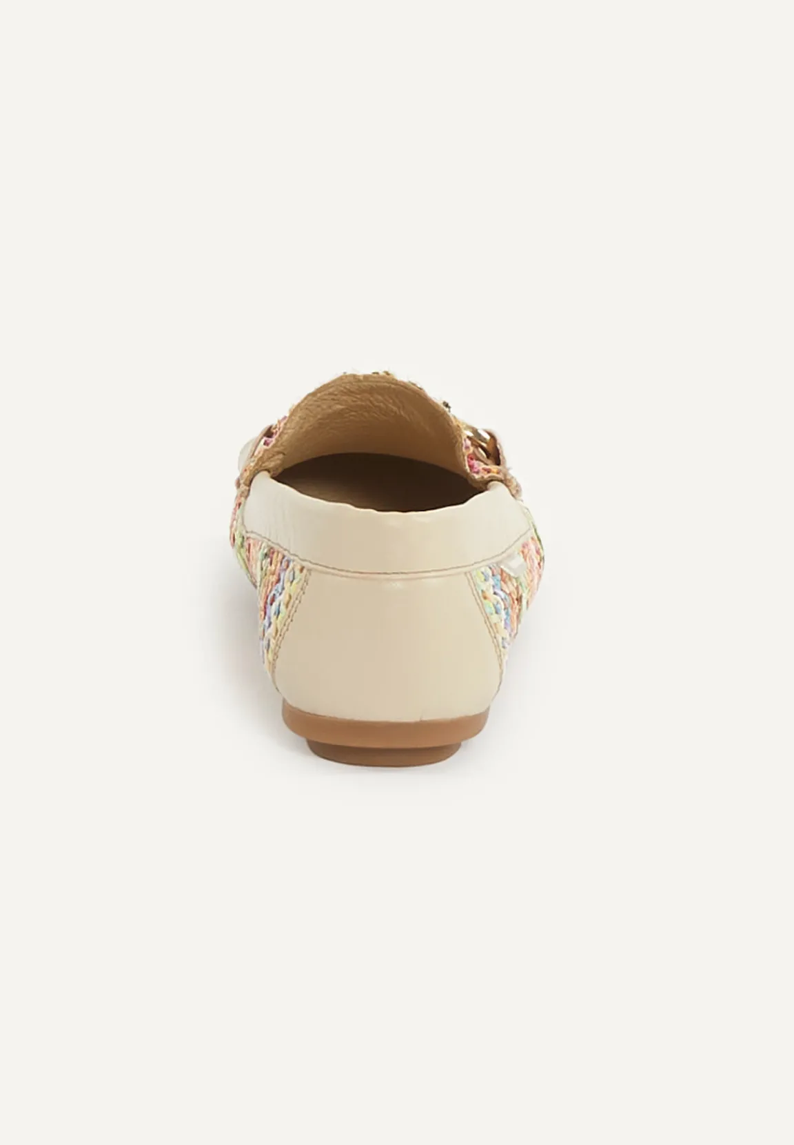 Sale River Woods Lederen gevlochten loafers multi -