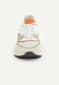 Sale River Woods Lederen sneakers met veters beige -