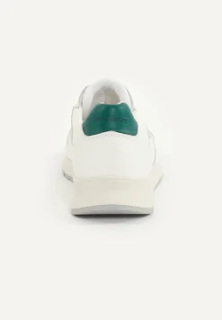 Online River Woods Lederen sneakers met veters wit -