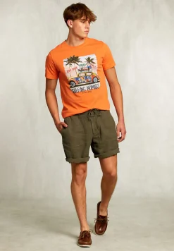 Best River Woods Linnen short ranger -