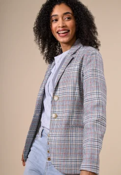 Clearance River Woods Losse blazer in Blauw -