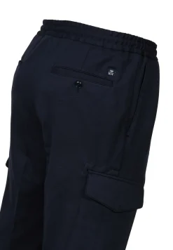 New River Woods Marineblauwe cargo joggingbroek in blauw -