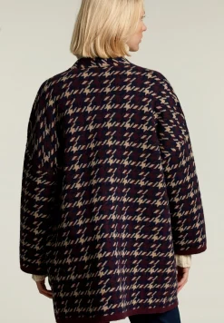 Sale River Woods Multi cardigan in pied de poule -