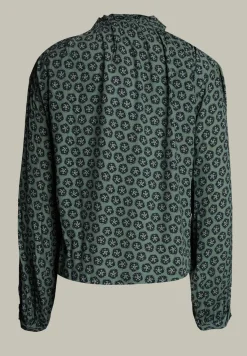 Discount River Woods Multi fantasie blouse pofmouwen -