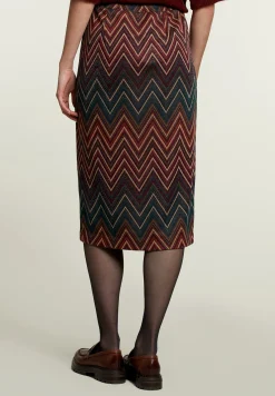 Sale River Woods Multi fantasie midirok -
