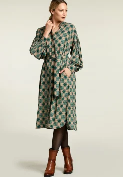 Sale River Woods Multi fantasiejurk pofmouwen -