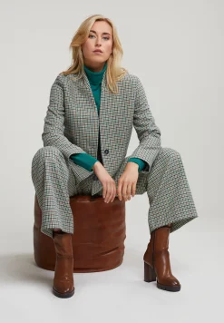 Sale River Woods Multi geruite blazer 2 knopen -