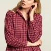 Hot River Woods Multi geruite blouse -