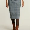 Discount River Woods Multi geruite midirok -