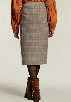 Best River Woods Multi geruite midirok -