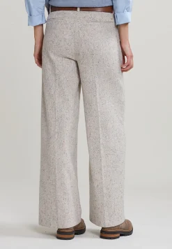 Best River Woods Multi gestipte wijde broek -