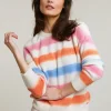 Online River Woods Multi gestreepte alpaca-zuivere scheerwol trui -