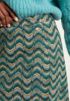 New River Woods Multi jacquard midirok -