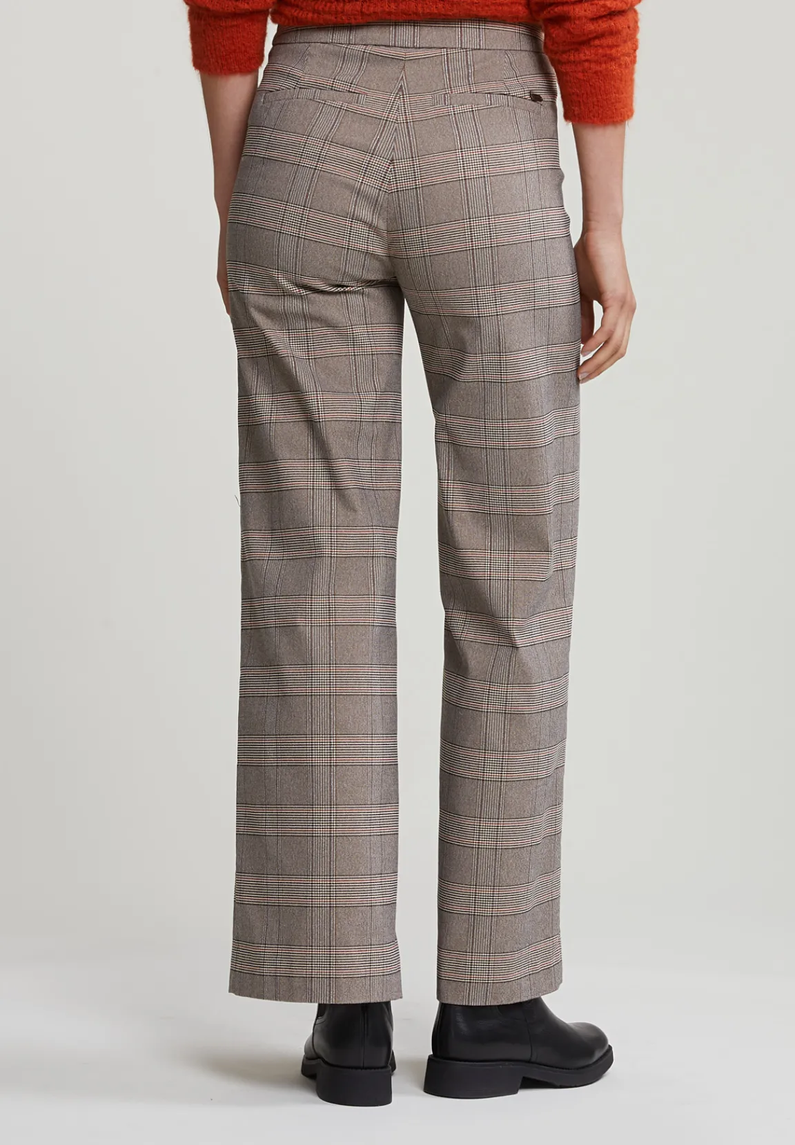 New River Woods Multi klassieke geruite broek -