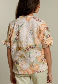 Discount River Woods Multicolor blouse met paisley print -