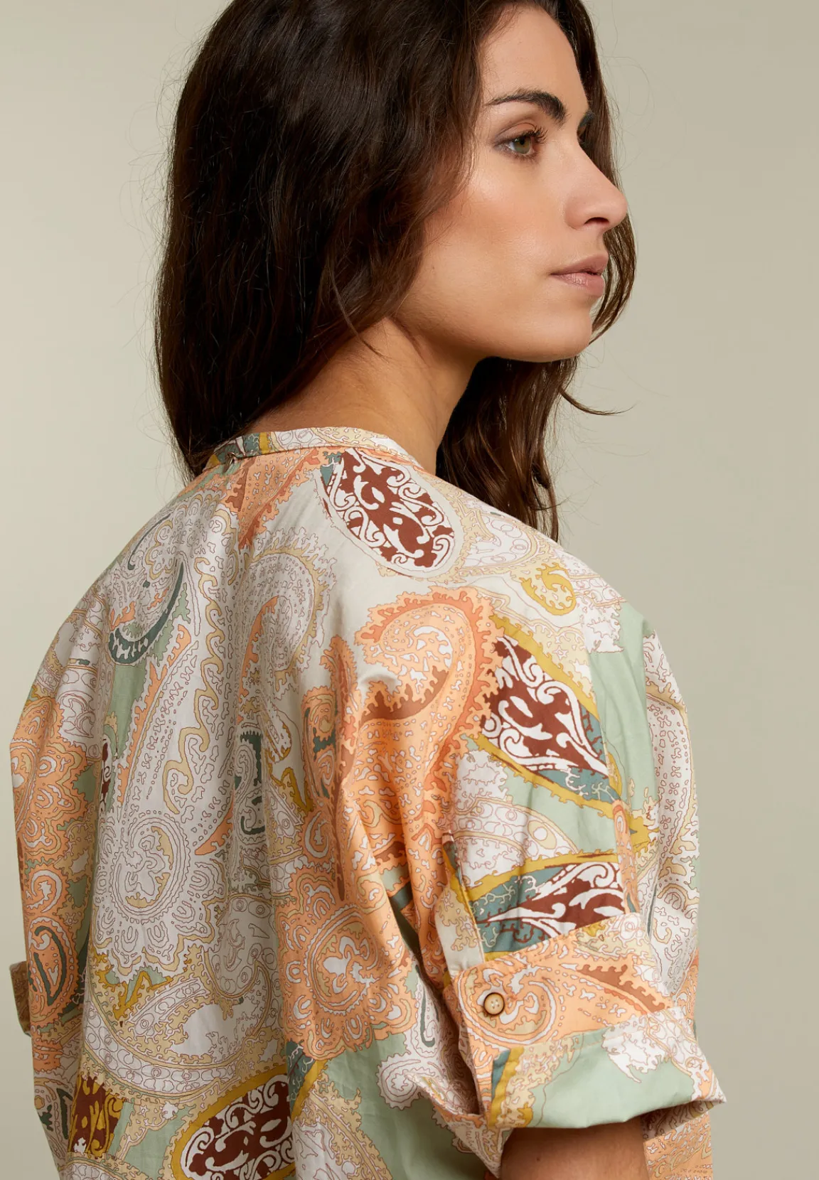 Discount River Woods Multicolor blouse met paisley print -