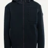 Discount River Woods Neopreen jas met kap borstzak navy blue -
