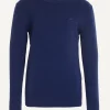 Best River Woods Normal fit basic trui ronde hals twilight mix -