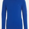Online River Woods Normal fit basic trui ronde hals cobalt mix -