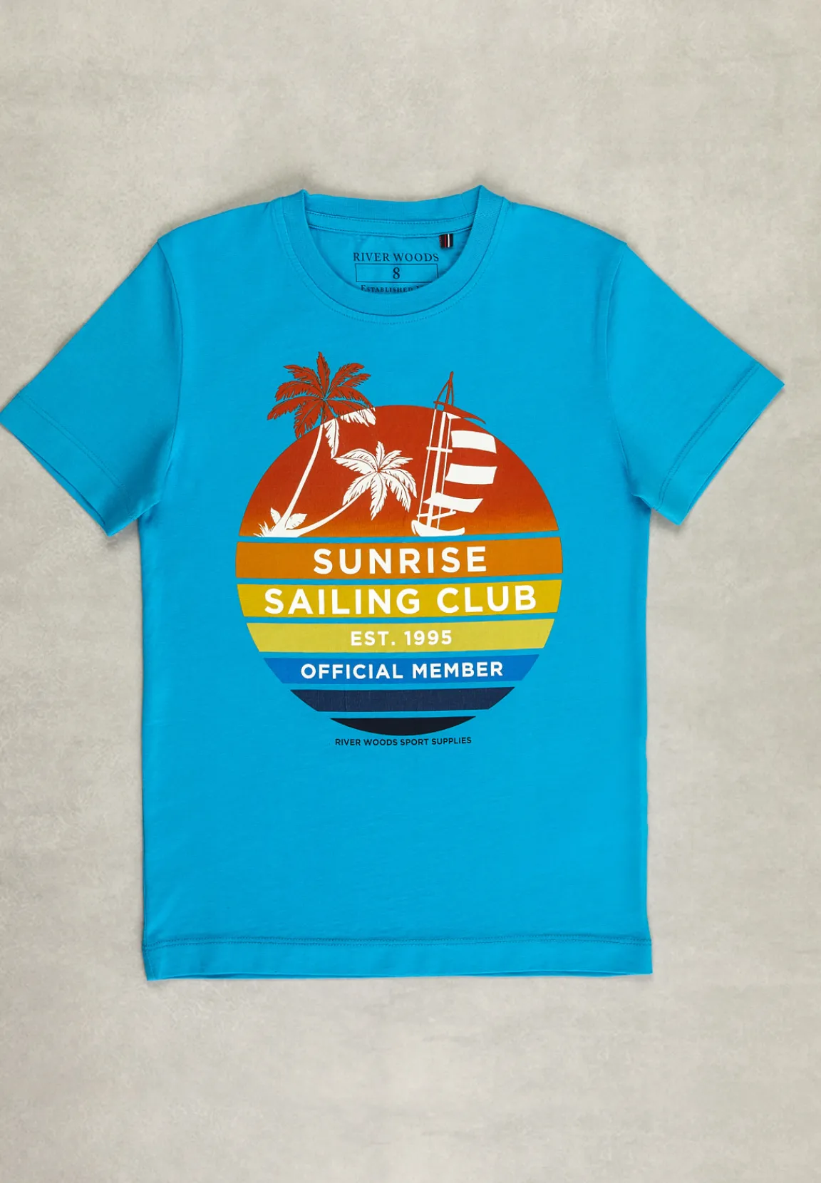 Fashion River Woods Normal fit basic T-shirt aruba -