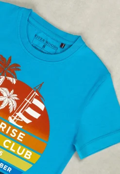 Fashion River Woods Normal fit basic T-shirt aruba -