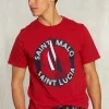 Clearance River Woods Normal fit basic T-shirt bloody mary mix -