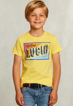 Sale River Woods Normal fit basic T-shirt butterfly -
