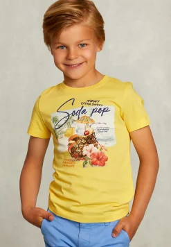 Clearance River Woods Normal fit basic T-shirt butterfly -