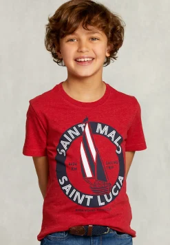 Clearance River Woods Normal fit basic T-shirt bloody mary mix -