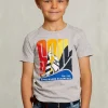 Sale River Woods Normal fit basic T-shirt dk oyster mix -