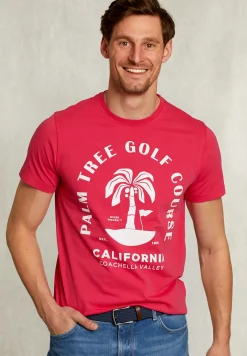 Sale River Woods Normal fit basic T-shirt flirt -