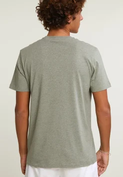 Hot River Woods Normal fit basic T-shirt korte mouwen safari mix -