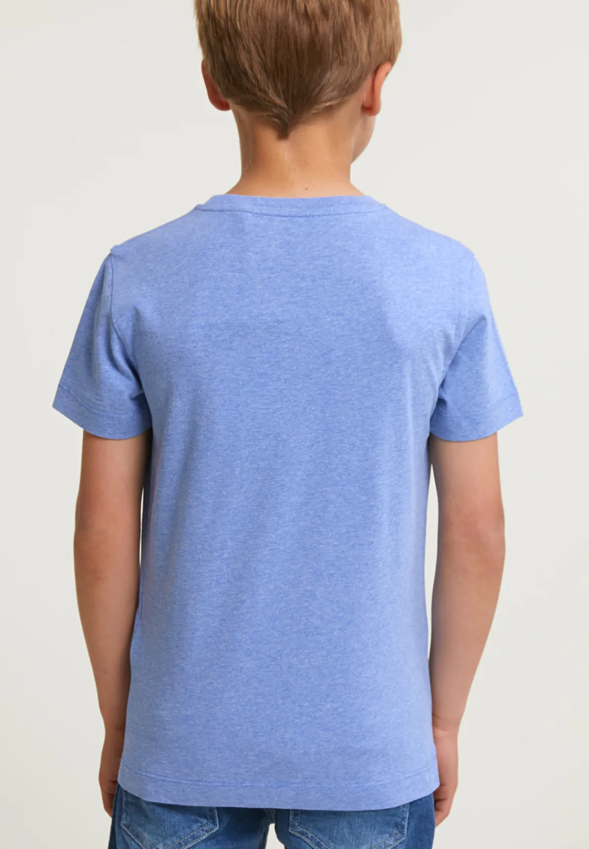 Hot River Woods Normal fit basic T-shirt korte mouwen hamptons blue -