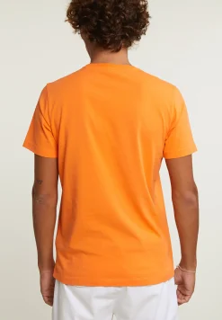 Hot River Woods Normal fit basic T-shirt korte mouwen electric orange -