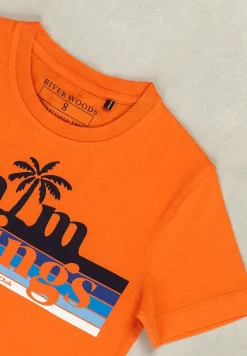 Fashion River Woods Normal fit basic T-shirt life jacket -