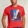Online River Woods Normal fit basic T-shirt pomegranate -